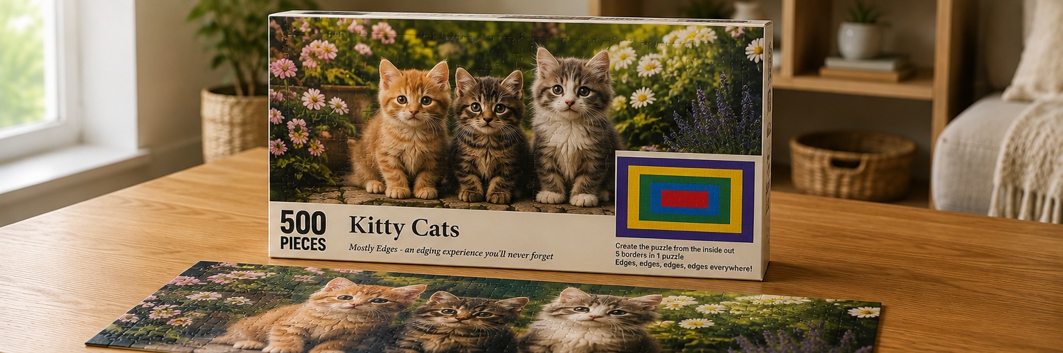 Kitty Cats puzzle box